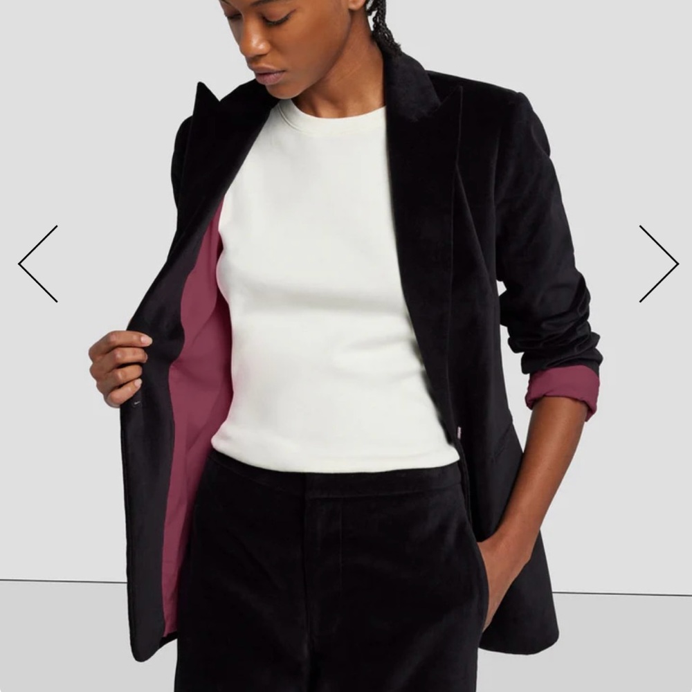 7 for All Mankind - Italian Velvet Blazer